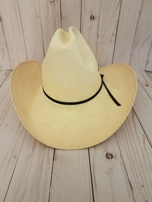 worn cowboy hat