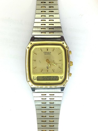 Beautiful Analog Digital Watch Citizen 8950-083717 Water Resistant 102 |  eBay