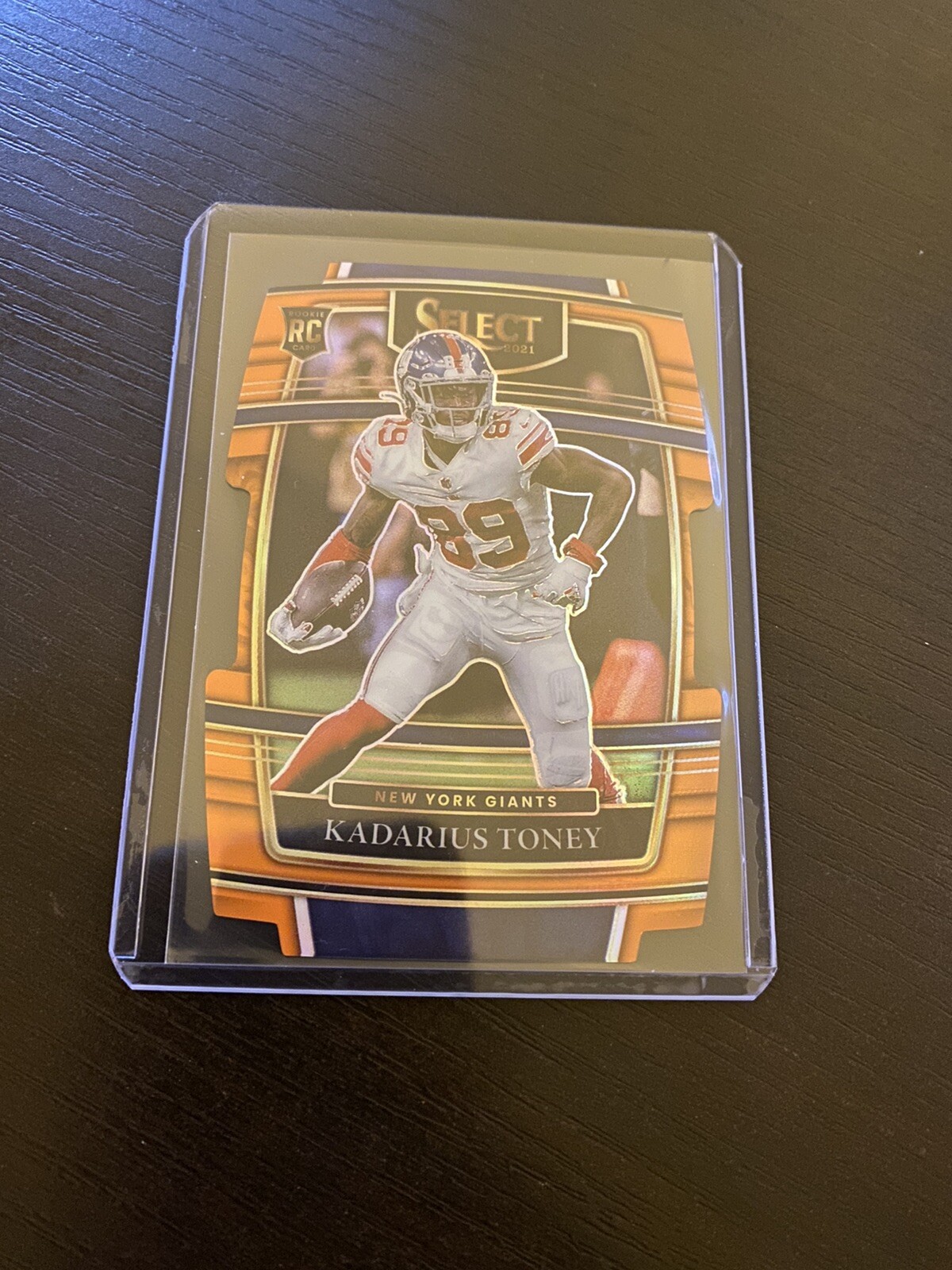 2021 Panini Select Kadarius Toney Orange Concourse /249 Die-Cut Rookie RC #52