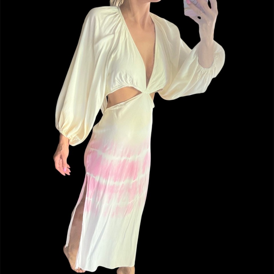 Jen's Pirate Booty Small Rio Sonora Rainbow Lightning Tie Dye Cut