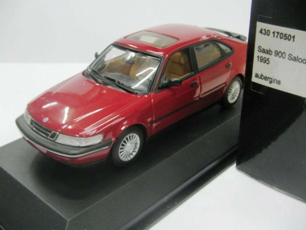 Minichamps 1/43 N°741728 – Saab Race Car #1 – Argentée – Occasion