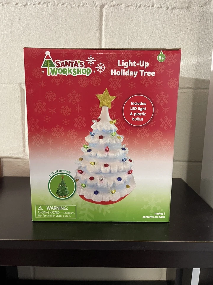 Santa’s Workshop Light Up Holiday Tree - Image 3 of 4