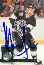 Alexei Zhitnik autographed Hockey Card (Los Angeles Kings) 1994 Donruss #165