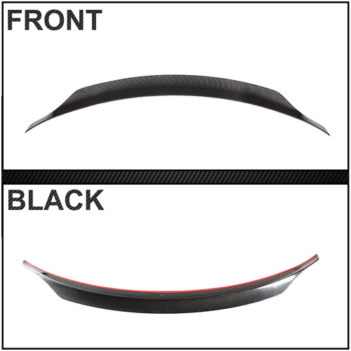 For Benz C238 E400 E450 Coupe 2017-2019 REAL CARBON Rear Trunk Spoiler Boot Wing - Picture 12 of 13