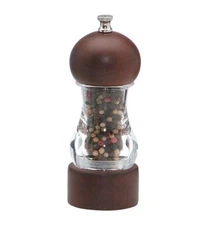 Chef Specialties Professional Series 6 Inch Vanguard Walnut and Acrylic Pepper 