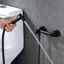 Handheld Bidet Sprayer Pets Baby Wash Diaper with Brass Hot Cold Mixer Valve Set