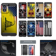 Case For MOTO G PLAY 2024 ONLY Flex TPU Fiber SET3 Slim Black Cover