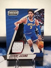 2022 Chronicles Draft Picks Threads Memorabilia Red /199 Johnny Juzang Rookie RC