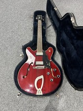 Guild Sf-iv Sf-4 Cherry Red With Case