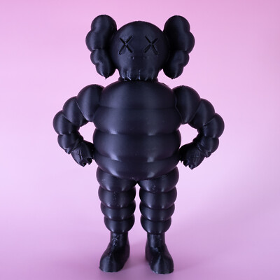 JusBKaws - KAWS CHUM 3D Printed Figure - Multiple Colors - Art Collectable