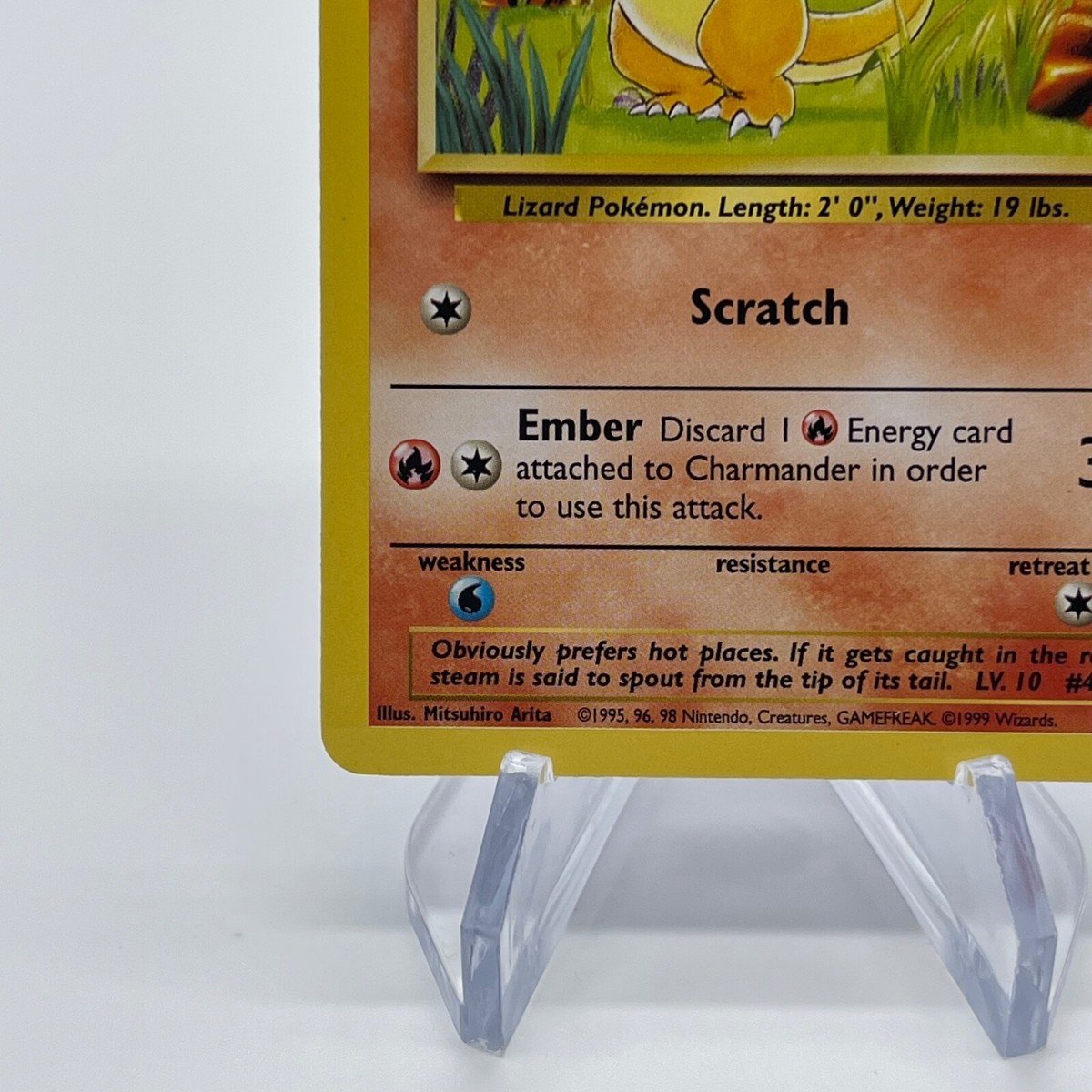 Charmander 46/102 - Common 1999 English Base Set Pokemon Card