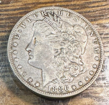 1886-O Morgan Dollar Super Original XF CHRC