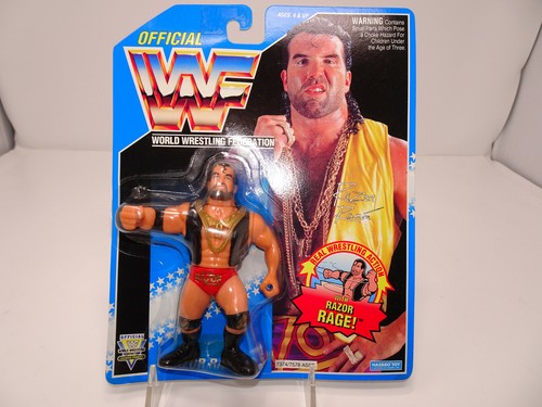 Hasbro WWF Razor Ramon MOC Factory Sealed Original...