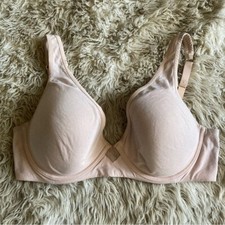 Thirdlove 24/7 cotton plunge bra underwire womens 40 D