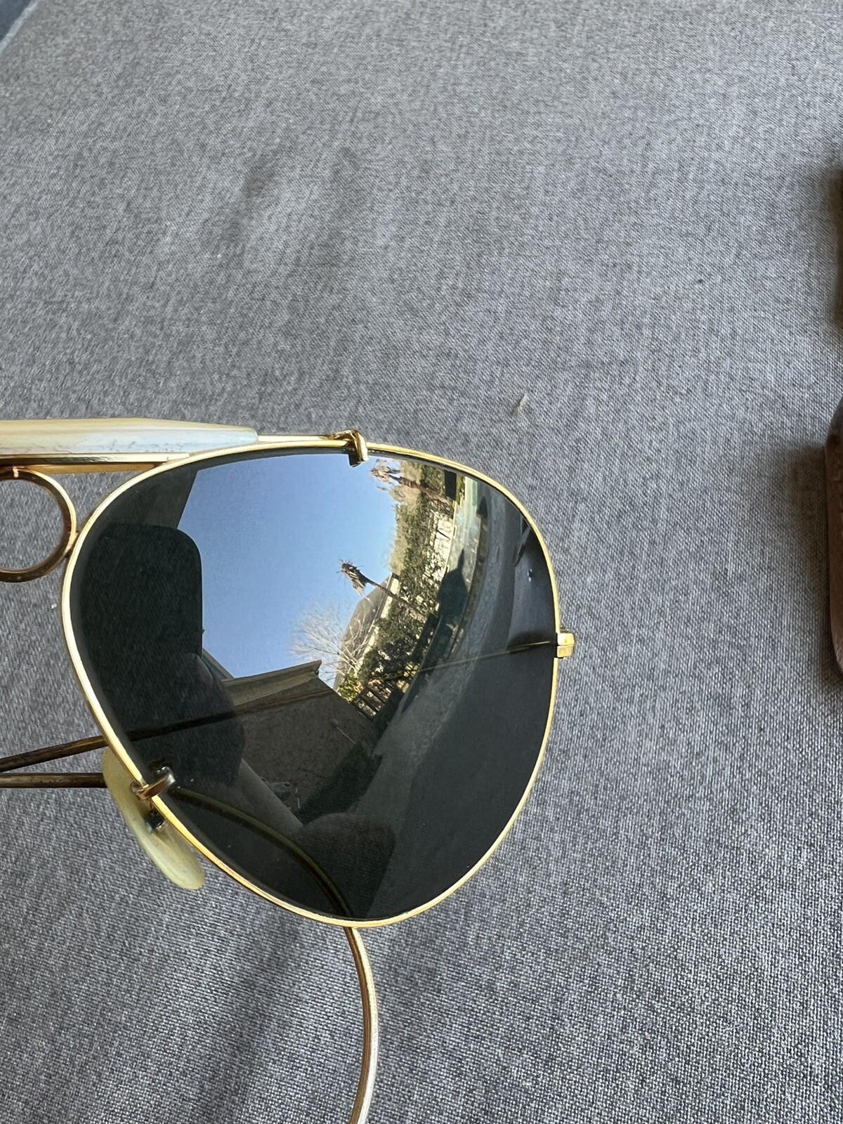 Vintage RayBan Aviator Shooting Glasses (Bausch & Lomb lenses) eBay