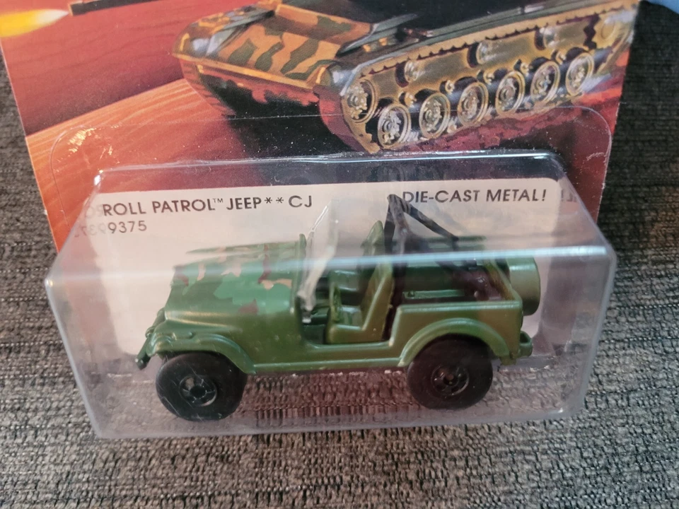 Vintage Hot Wheels 1984 Action Command "Roll Patrol Jeep" Carded. - Image 3 of 4