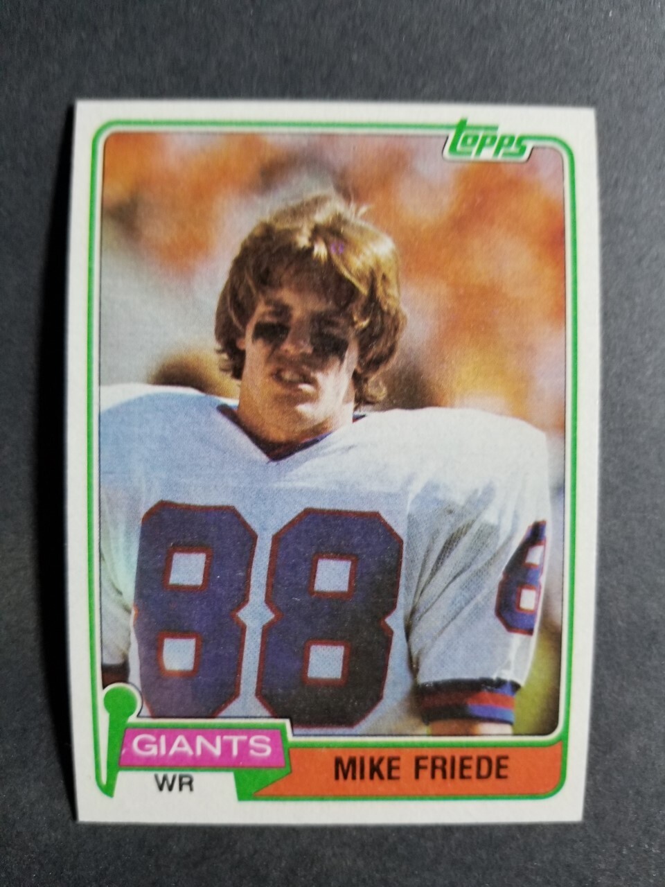 1981 Topps MIKE FRIEDE card # 74   [card 6]