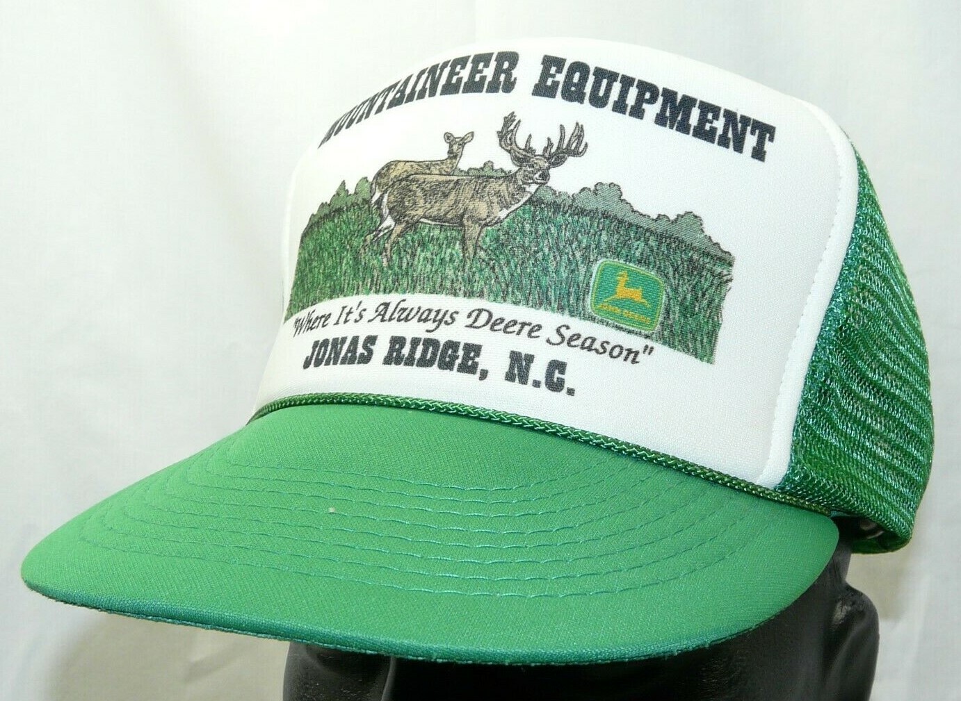 John Deere Mountaineer Equipment Trucker Hat Where Its Always Deere