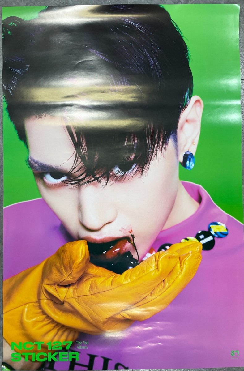 NCT 127 - Sticker 3rd Album Official Unfolded Poster