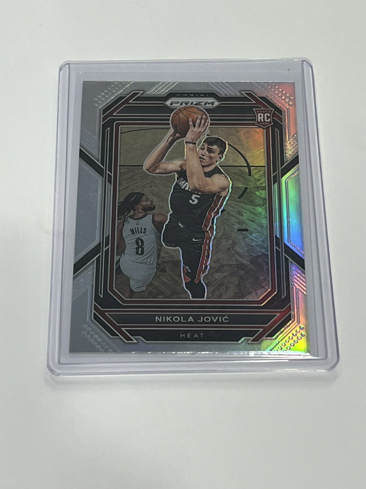 NIKOLA JOVIC 2022-23 Panini Prizm #236 Silver Prizm RC Rookie 2023-24 MVP