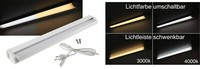 Unterschrankleuchte Led 4W KüChe Unterbauleuchte 36Cm Schwenkbar Schalter 230V
