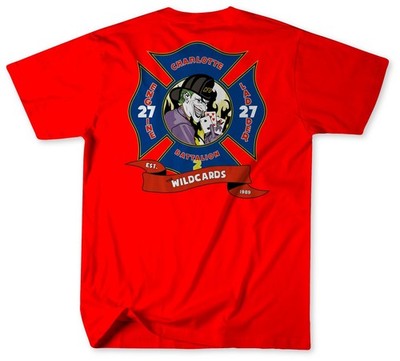 Unofficial Charlotte Fire Department Station 27 Shirt