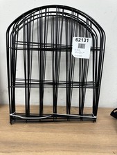 SCENDOR GARDEN 5-Pack Decorative Fences 43 cm x 2.4m Garden Metal Fence Stainles