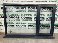 UPVC CASEMENT WINDOW ANTHRACITE GREY EXTERNAL EXTERIOR PLASTIC PVC USED