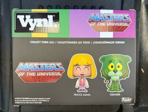 Funko Vynl Masters Of The Universe Prince Adam And Cringer main image 1