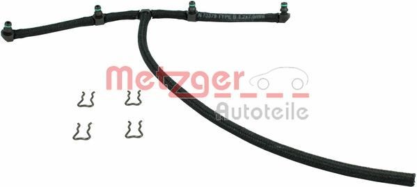 Metzger Schlauch, Leckkraftstoff 0840020 FüR Opel-image