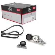 GATES KEILRIPPENRIEMEN-SATZ passend für AUDI A4 A6 CABRIOLET VW PASSAT SUPERB