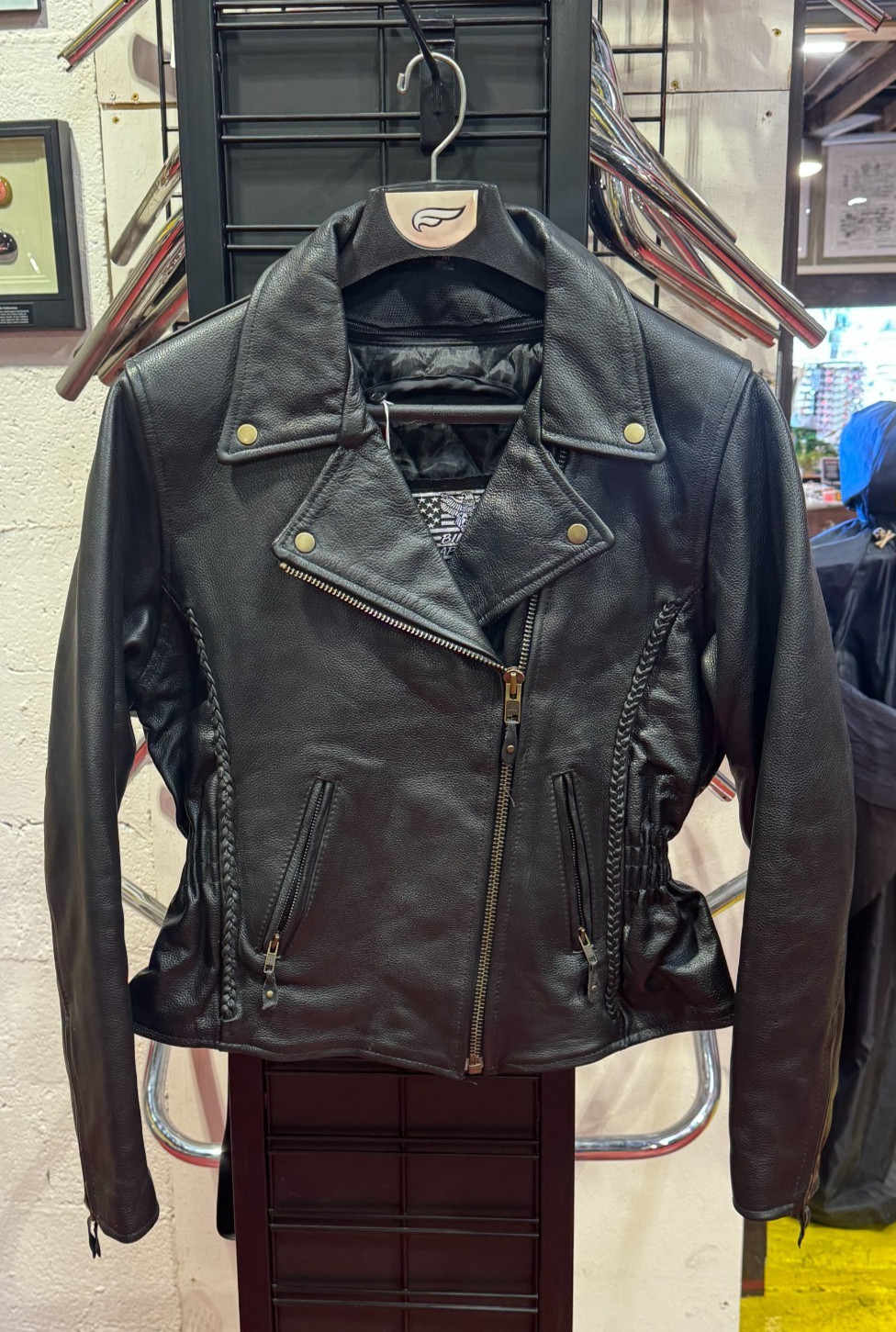 First Classics Leather Jacket Button Back - image 1