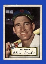 1952 Topps Set-Break #351 Alvin Dark LOW GRADE (crease) *GMCARDS*