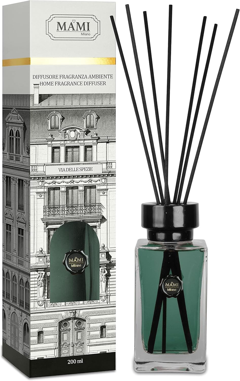 Mami Milano Via delle Spezie 200ml: Diffusore Ambiente Professionale