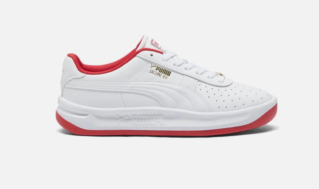 PUMA Mens Gv Special Lace Up Sneakers Shoes Casual - Red, White