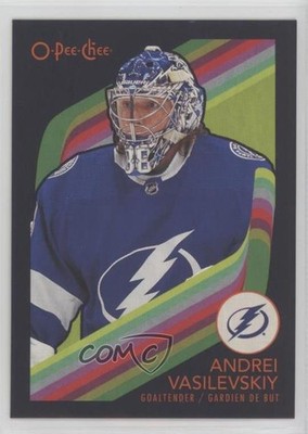 2023-24 O-Pee-Chee Retro Black Border 15/100 Andrei Vasilevskiy #89 2d8