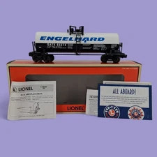 Lionel 6-17914 O Gauge Engelhard Tank Car GATX 65374 LN in Box