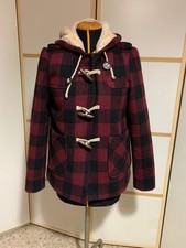 Cappotto stile montgomery a quadri rossi e neri - ottime condizioni - taglia S