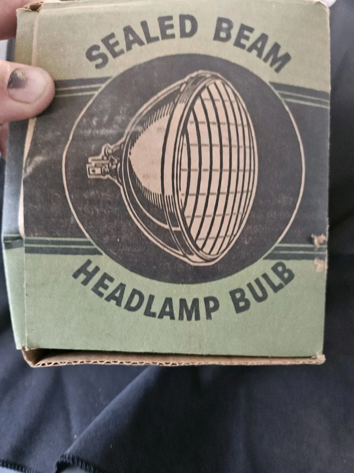 Mercury-Lincoln Zephyr Ford 1940 caja nueva con bombilla de faro 4030 Ge sellada Foto 3 de 4