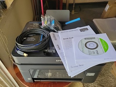 Epson WorkForce WF-2930 All-in-One Wireless Color Printer W Extra Ink 219 Copies