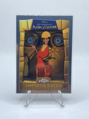 2025 Topps Chrome Disney - Emperor Kuzco #EMP-1 Emperor's New Groove Insert