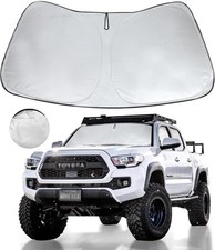 for Toyota Tacoma Windshield Sun Shade 2026 2025 2024-2016, Car Window Sunshade