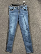 KUT from the Kloth Diana Skinny Jeans Womens Size 6 Blue Mid Rise Denim Stretch