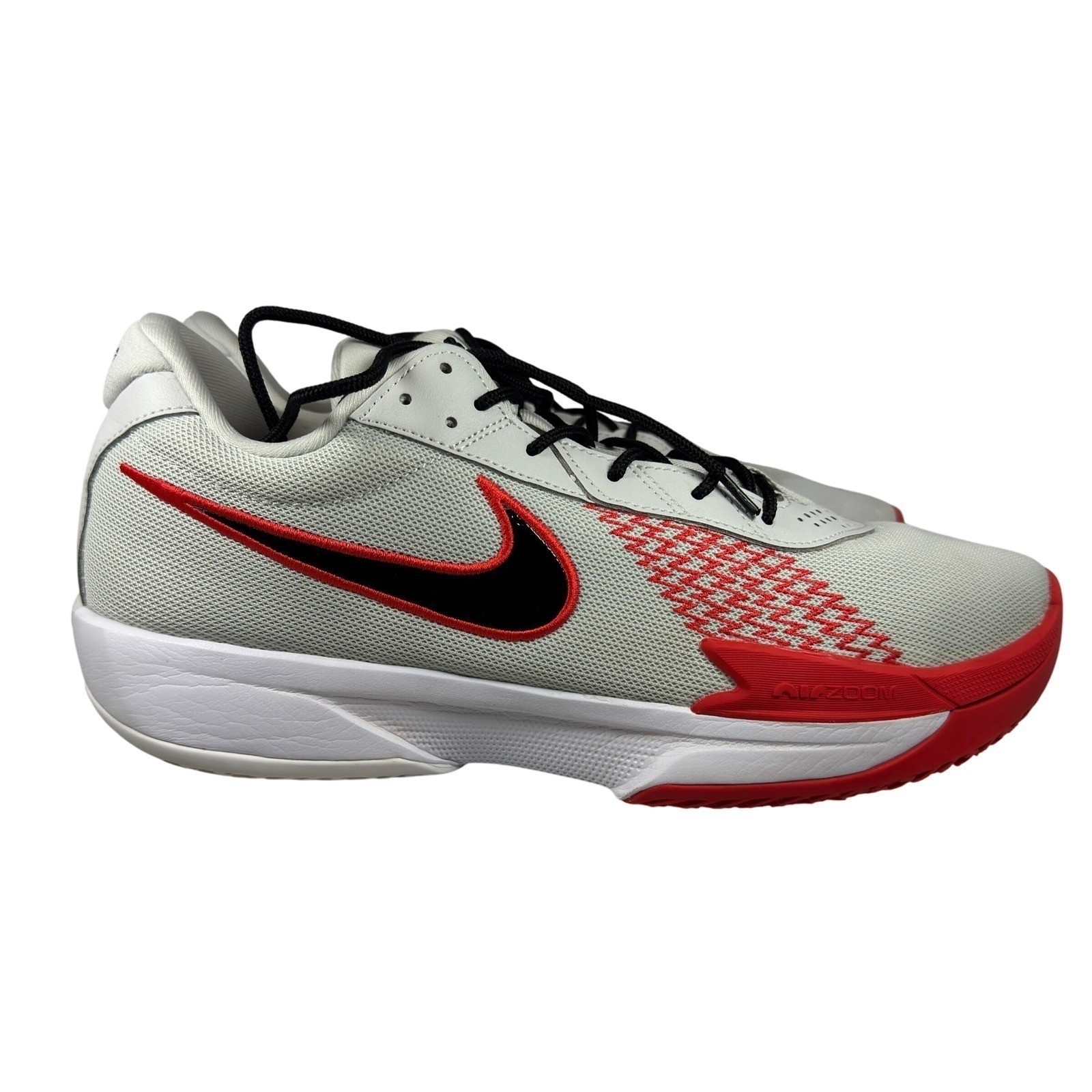 White Red Black Mens Size 12.5
