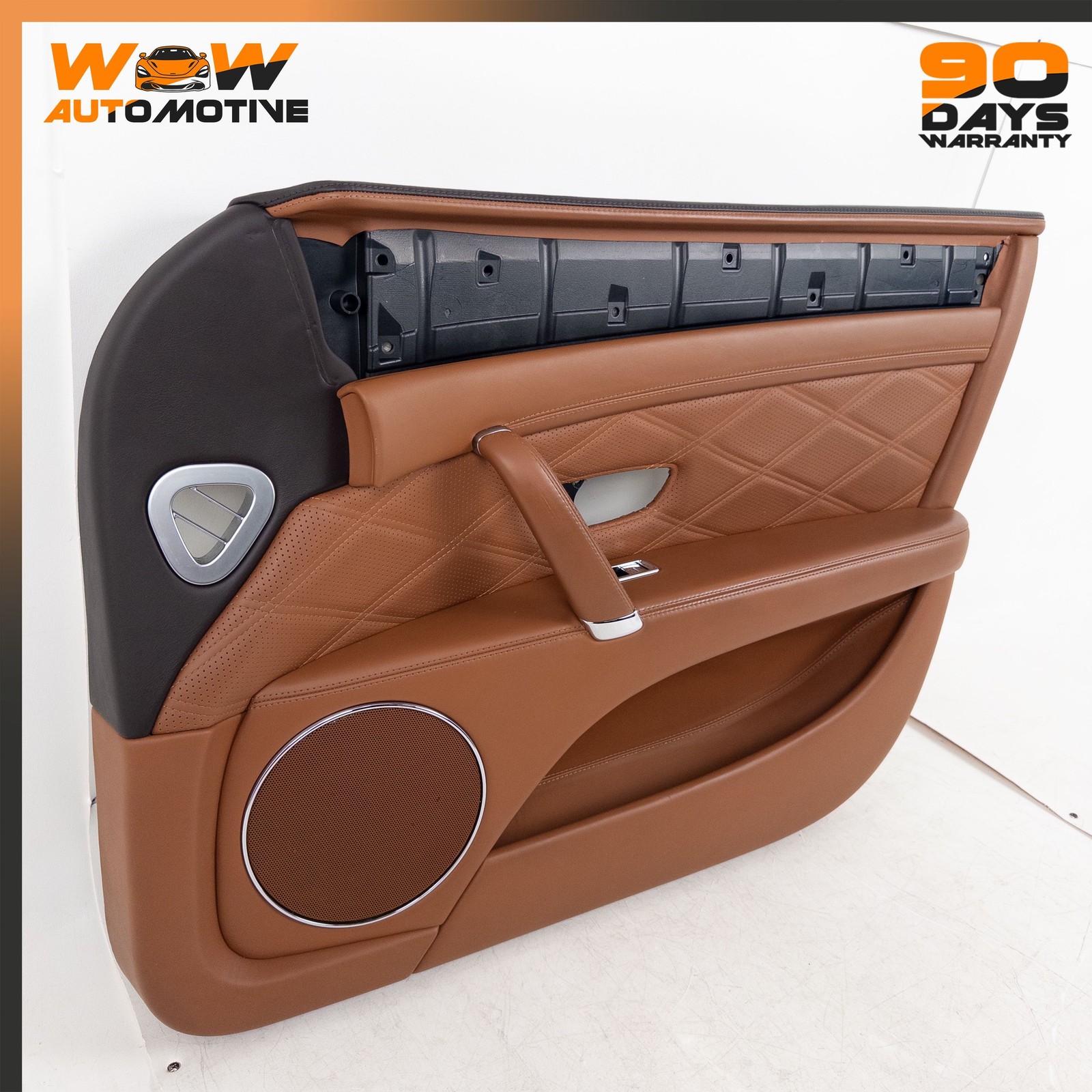14-19 BENTLEY FLYING SPUR FRONT RIGHT PASSENGER SIDE INTERIOR DOOR PANEL OEM