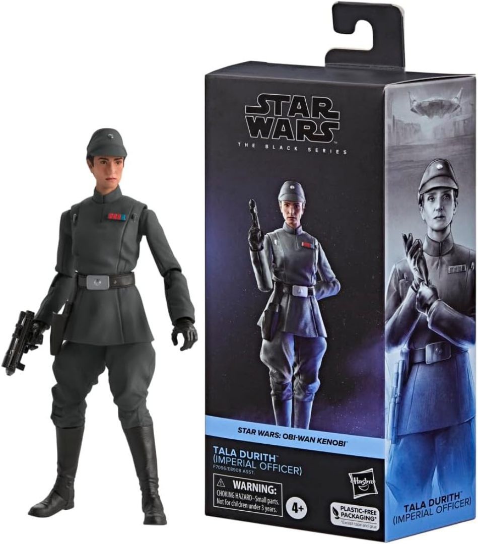 Hasbro Schwarz Sammlerfigur Star Wars Obi-Wan Kenobi Black Series 2022 Tala (Imperial Officer) - Image 2