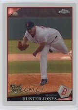2009 Topps Chrome Refractor Hunter Jones #210 n1u