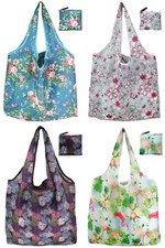 4 Pcs Reusable Grocery Bags Washable Foldable Shopping Bags for Shopping