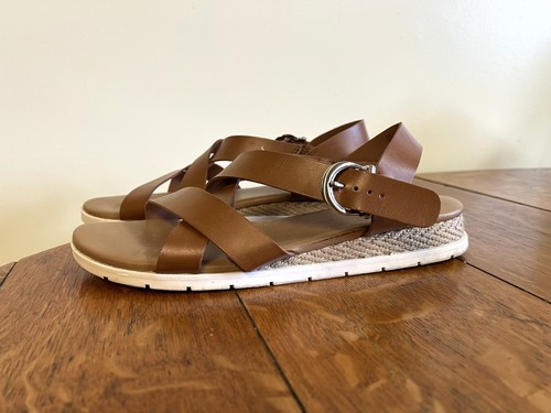 Sonoma Goods For Life Women’s Strappy Sandals ~ Brown ~ 11 Medium