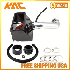 Cold Air Intake Kit W Heat Shield Red Filter For 2011-2018 Ram 1500 5.7l Cold Air Intake Kit W Heat Shield Red Filter For 2011-2018 Ram 1500 5.7l